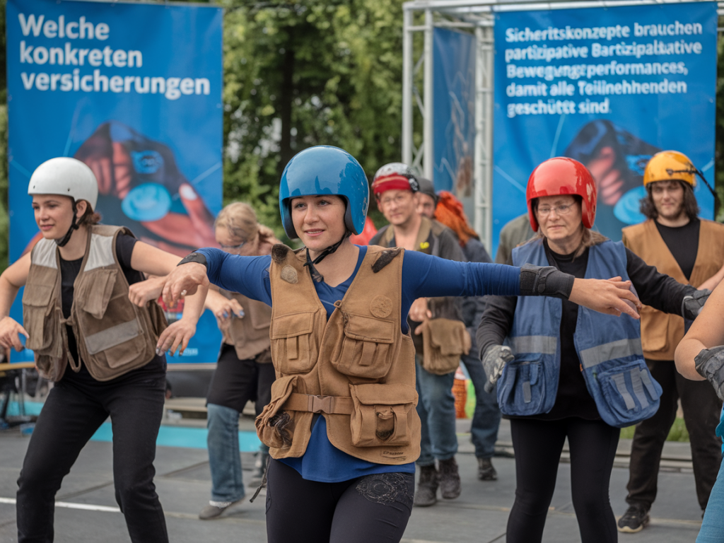 Welche konkreten versicherungen und sicherheitskonzepte brauchen partizipative bewegungsperformances, damit alle teilnehmenden geschützt sind?