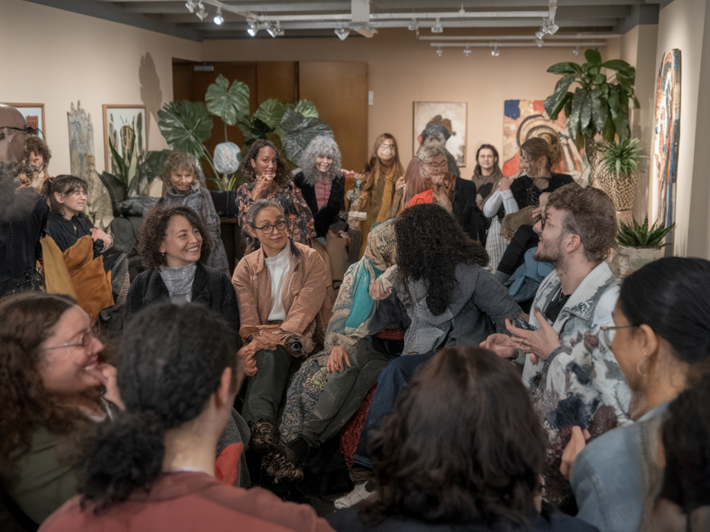 Wie organisiere ich einen inklusiven artist talk nach einer ausstellung, damit auch nichtprofessionelle teilnehmende wirklich mitreden können?